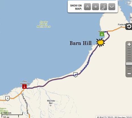 Broome to Barn Hill