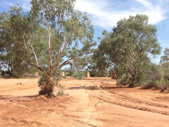 And another dry river bed