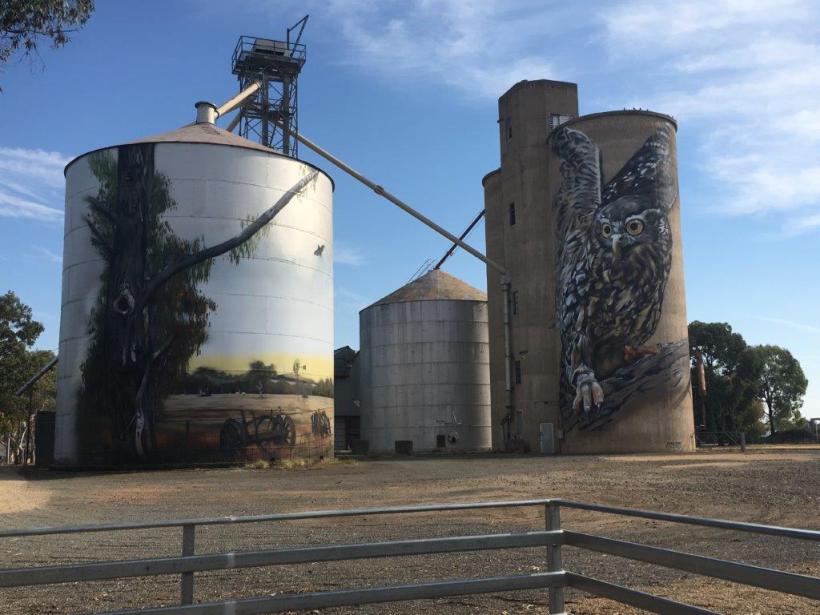 Goorambat Silo Art, Victoria