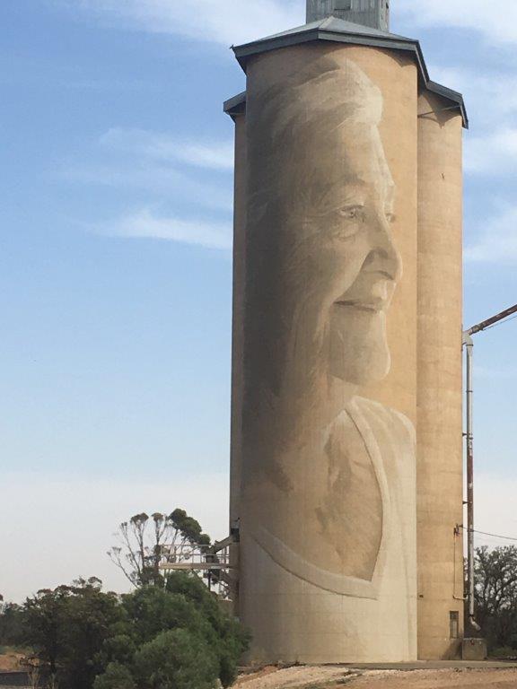 Silos at Lascelles, Victoria