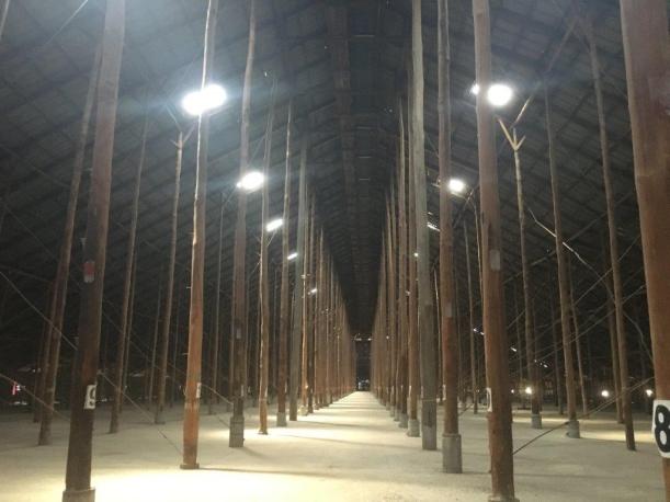 Inside Murtoa Stick Shed, Murtoa, Victoria