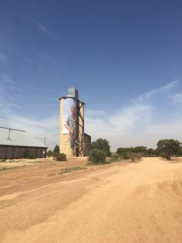 Silo Art at Patchewollock, Victoria