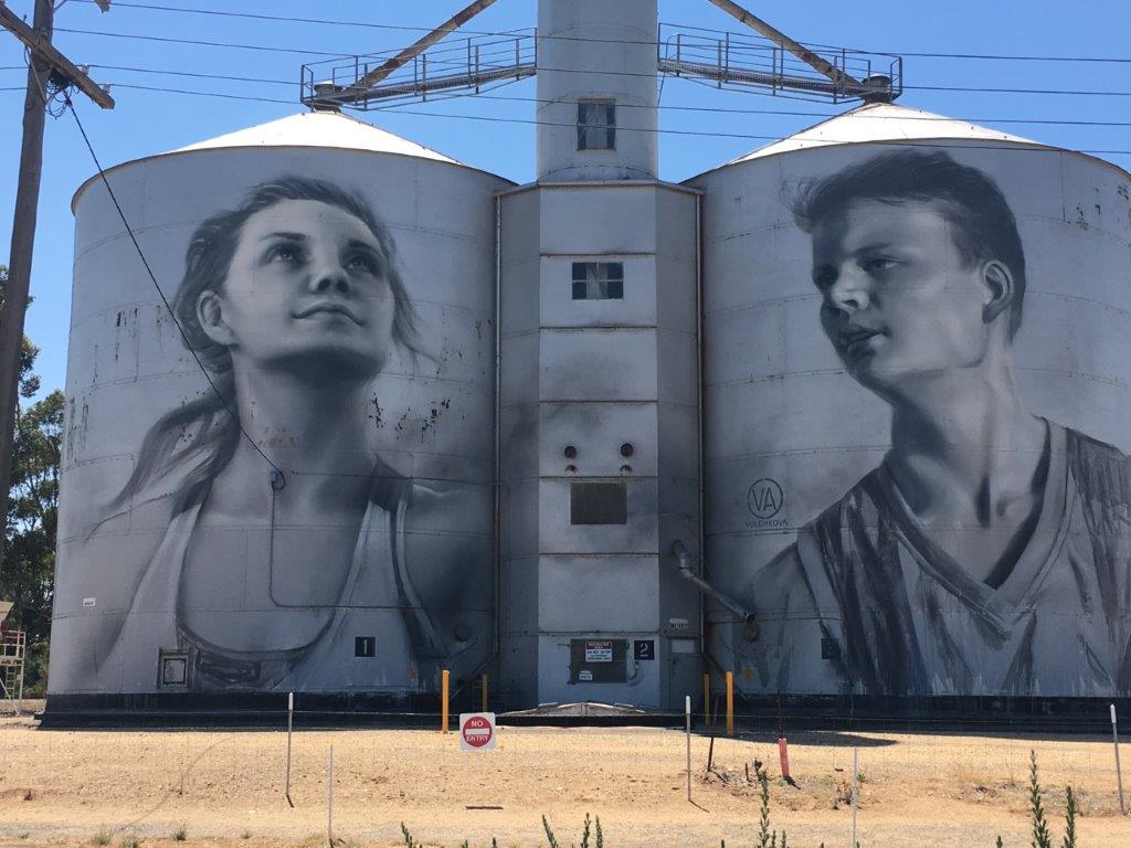 Rupanyup Silo Art