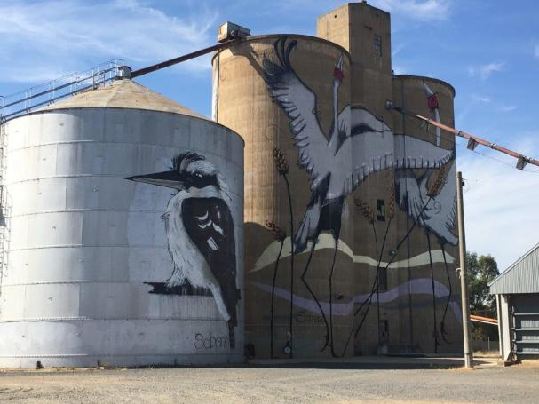 Tungamah Silo Art
