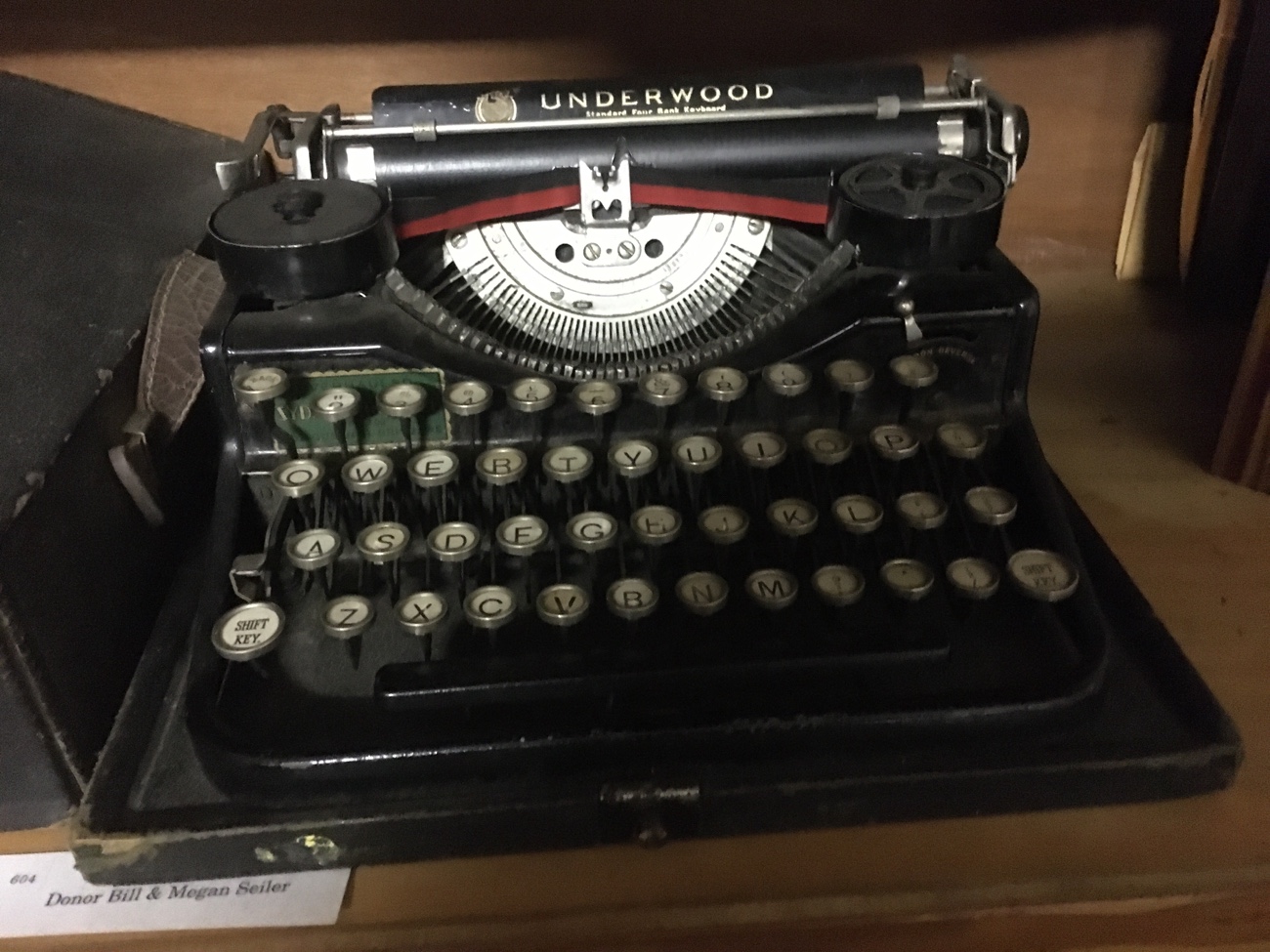 Old typewriter